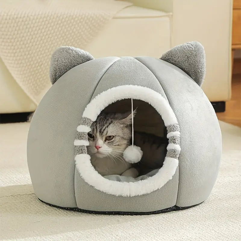 Cat Bed with Soft Mat