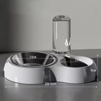 Automatic Dual-Use Pet Water & Food Dispenser Bowl
