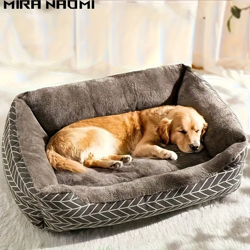 Comfortable Plush Dog Bed
