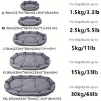 Oval Dog & Cat Bed