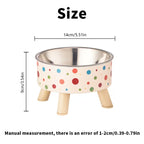 Colorful Polka Dot Pet Bowls