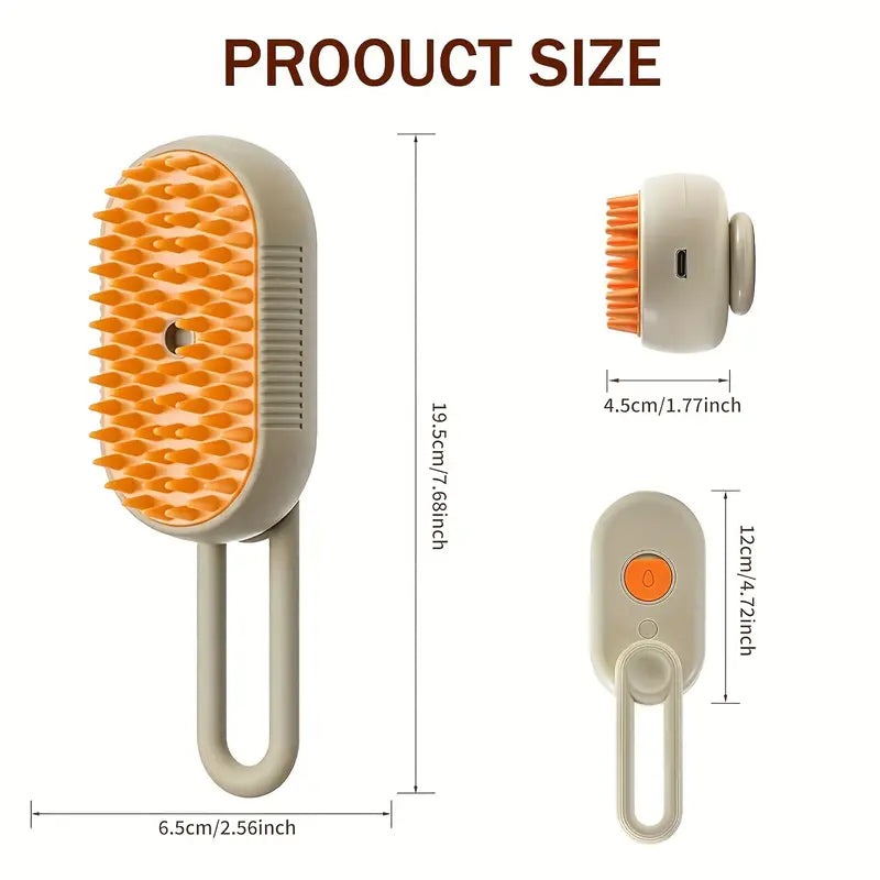 Pet Hair steam brush and steamer