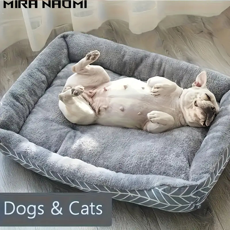 Comfortable Plush Dog Bed