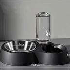 Automatic Dual-Use Pet Water & Food Dispenser Bowl