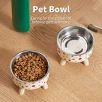 Colorful Polka Dot Pet Bowls