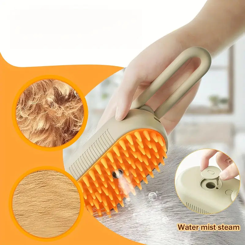Pet Hair steam brush and steamer