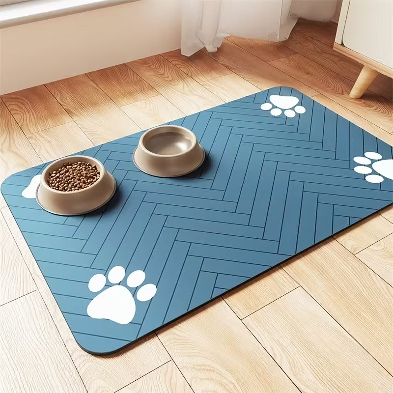 Quick Dry Pet Feeding Mat