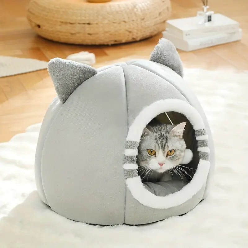 Cat Bed with Soft Mat