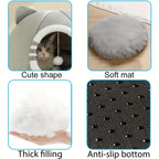 Cat Bed with Soft Mat