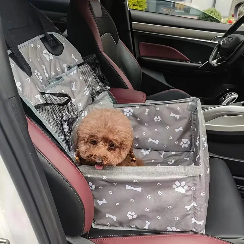 Car Front Seat Dog Basket