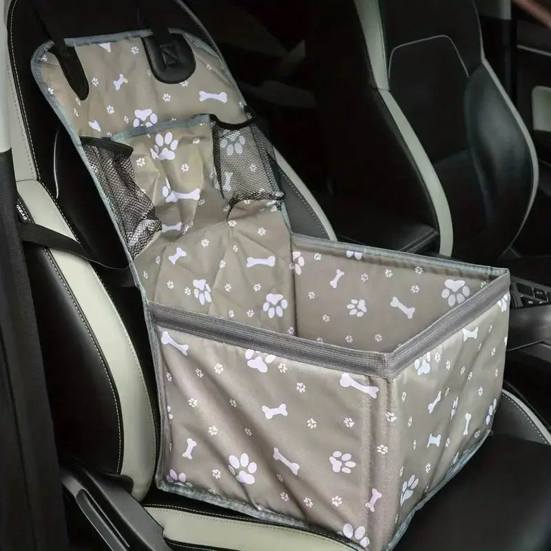 Car Front Seat Dog Basket