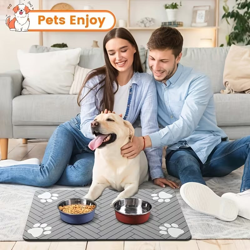 Quick Dry Pet Feeding Mat