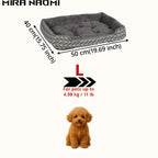 Comfortable Plush Dog Bed